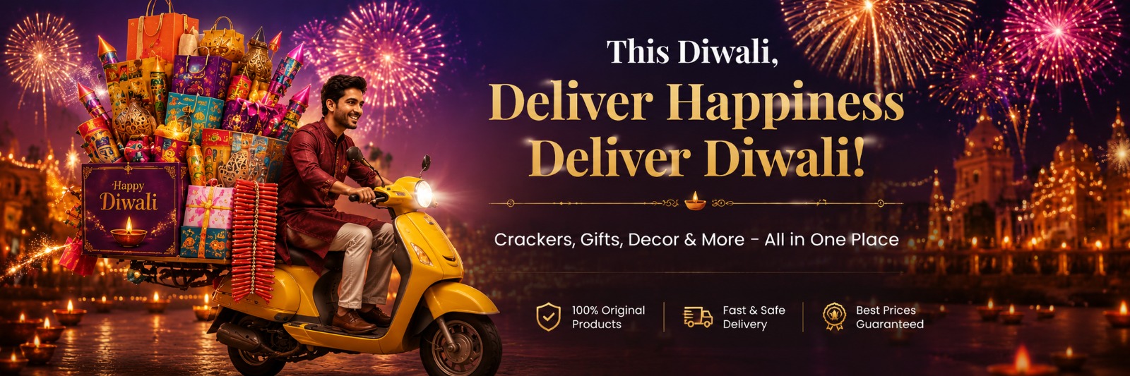 This Diwali, Deliver Happiness - Deliver Diwali